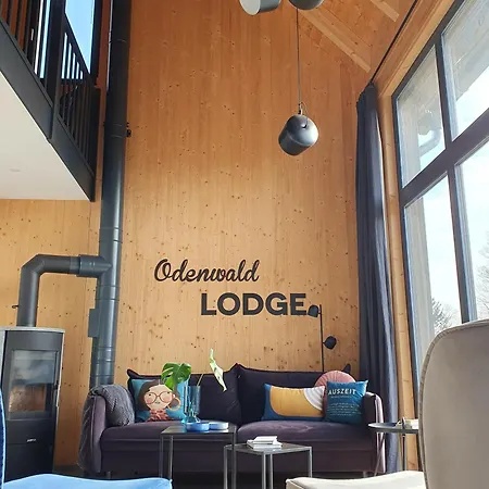 Odenwald-lodge Mit Infrarotsauna Und E-ladestation 