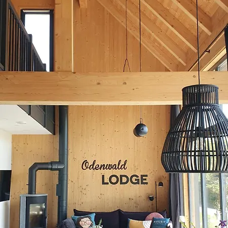 Odenwald-lodge Mit Infrarotsauna Und E-ladestation 
