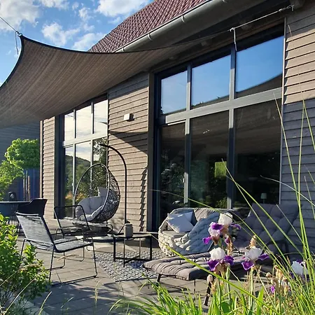 Odenwald-lodge Mit Infrarotsauna Und E-ladestation 