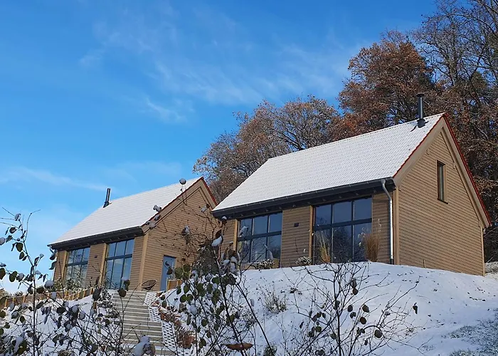 Odenwald-lodge Mit Infrarotsauna Und E-ladestation 