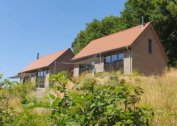 Nyaraló Odenwald-lodge Mit Infrarotsauna Und E-ladestation 