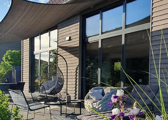 Odenwald-lodge Mit Infrarotsauna Und E-ladestation 